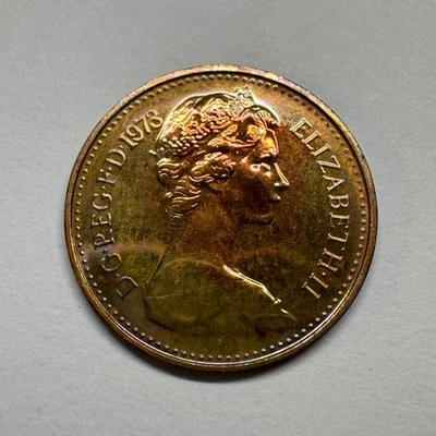 1973 UK 1/2 Penny - Coin #C-077 - Image 1 of 2