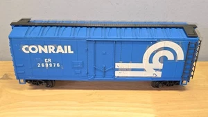Atlas O Gauge Conrail CR 269976 blu boxcar modello treno vagone merci ferrovia - Foto 1 di 9
