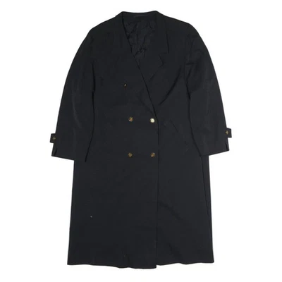 DEL MOD Womens Black Classic Long Sleeve Button Closure Cotton Blend Jacket L - Image 1 of 4