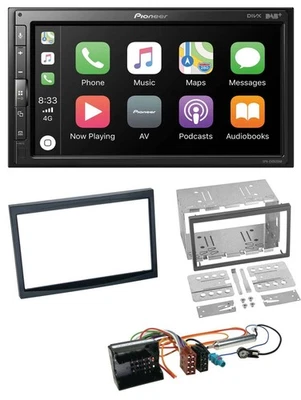 Pioneer USB MP3 DAB 2DIN Bluetooth Autoradio für Peugeot 207 307 Expert Partner - Bild 1 von 4