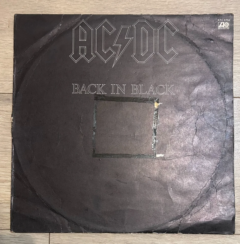 AC/DC RARE Zimbabwe Pressing Back in Black  Maiden Ozzy Sabbath Kiss Metallica - Image 1 of 4