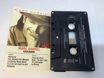 MARC GABRIEL Cassette Tape KARIANNE 1990 Disques Station 12 Canada STA4-400 - Image 1 of 4