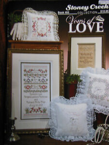 Stoney Creek VOWS OF LOVE- Book 465 Cross Stitch Leaflet