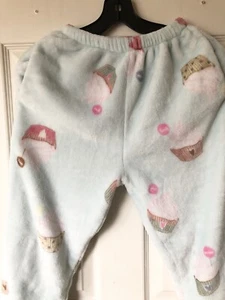 Women's Soft Fluffy Furry Pajama Pants Long Novelty Lounge PJ Bottoms Home wear - Picture 1 of 7