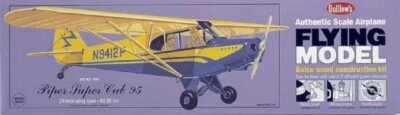 Guillow's Freiflugmodell Piper Cub 95 1:18 Balsabausatz - Bild 1 von 2