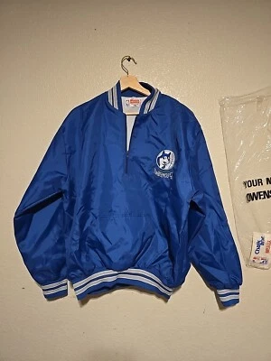 Vintage Chalk Line Timberwolves Blue Nylon 1/2 Zip Jacket!! Size XL 🔥  - Image 1 of 4