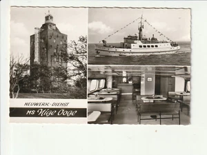 Postal de barco..., MS "Nige Ooge" 3 Ans. Entre otros en coche, interior... postal s/w kl - Imagen 1 de 2