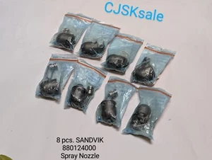 8 pcs. SANDVIK 88012400 Spray Nozzle (NEW). - Picture 1 of 7