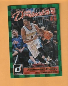 Emmanuel Mudiay Denver Nuggets 2015-16 Donruss Elite Rookie Dominator #4 /999 7J - Picture 1 of 2