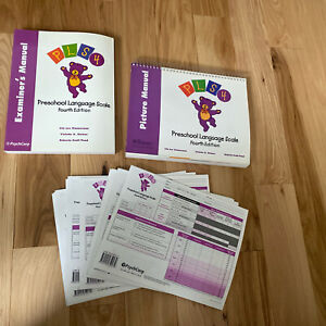 PLS-4 Preschool Language Scale: Picture & Examiners Manuals, 10 Forms, English