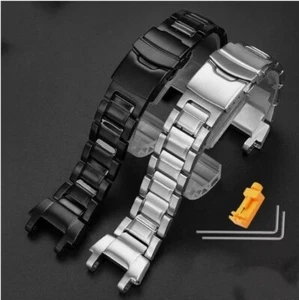 SUS316 Solid Stainless Steel For Casio G-Shock MTG-B1000 Strap Matte Watch Band - Zdjęcie 1 z 8