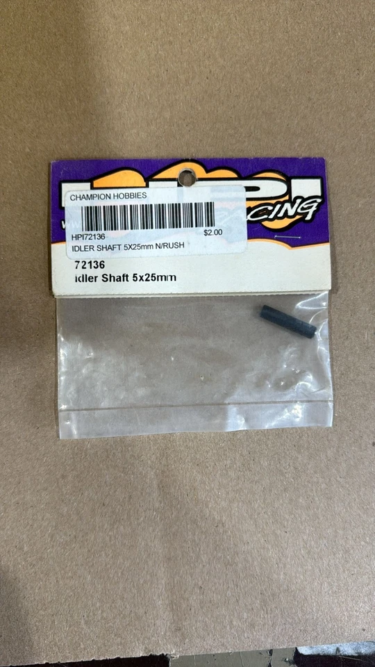 De colección HPI 72136 Eje Loca 5x25mm RC Piezas Coche RS4 Pro Super Mini Nitro Foto 1 de 1