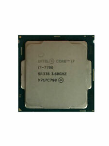 Intel Core I7 7700 Processor (3.60 GHz, 4 Cores, FCLGA1151) - SR338
