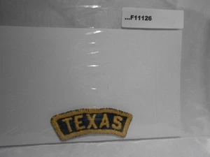 TEXAS CUB SCOUT 1/4 STRIP F11126 - Picture 1 of 1