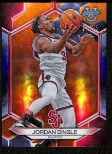Jordan Dingle 25/25 2023-24 Bowman Best University Orange St. John's Red Storm - Foto 1 di 2