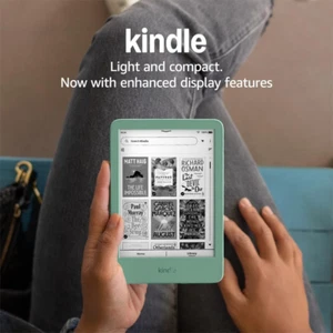 New Kindle (16 GB) – Lightest and Most Compact Kindle with Glare-Free Display, - Picture 1 of 11