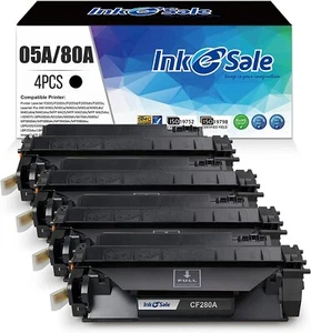 4PK CF280A 80A CE505A Kaseta z tonerem do HP LaserJet Pro 400 M401dn MFP M425dn - Zdjęcie 1 z 6