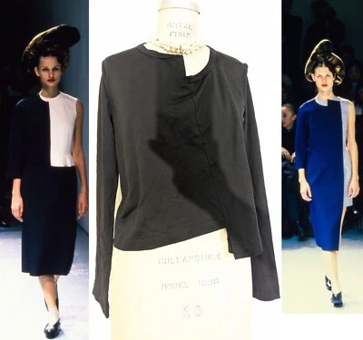 Museum Worthy99Comme des Garçons manga larga corte coser camisetas negras usadas vintage Foto 1 de 4