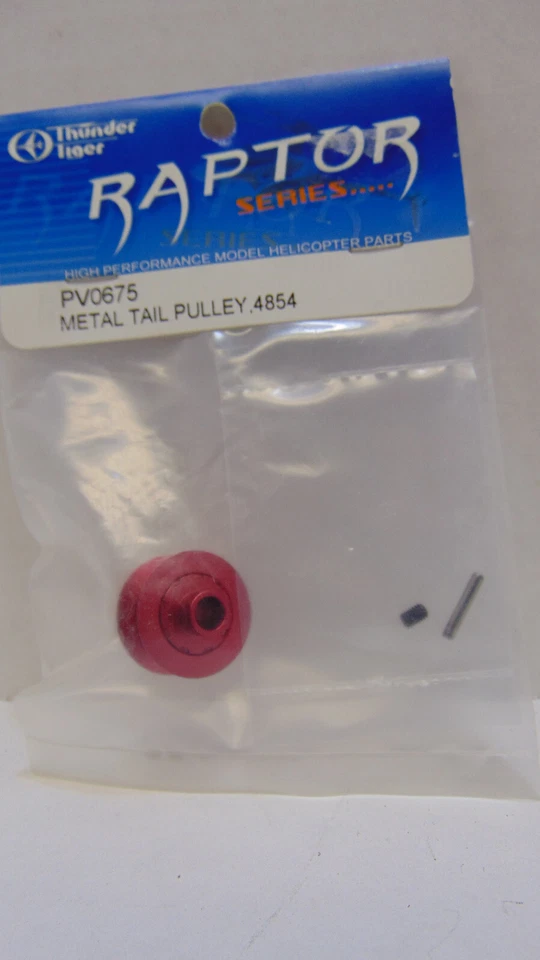 Thunder Tiger PV0675 Metal Tail Pulley for Raptor 90  NIB - Image 1 of 1