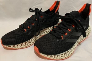 Scarpe da corsa Adidas 4DFWD Core nere rosso solare FY3963 da uomo taglia 5 leggermente usate - Foto 1 di 8