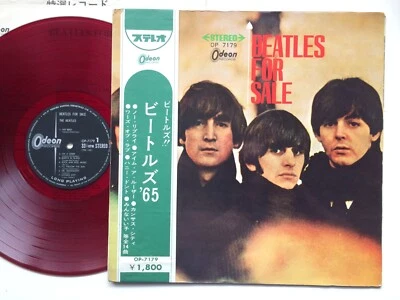The Beatles «НА ПРОДАЖУ» с OBI Японии 1-й пресс ODEON красный воск OP-7178 LP - Изображение 1 из 4