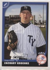 2007 Grandstand Tampa Yankees Zach Kroenke #22