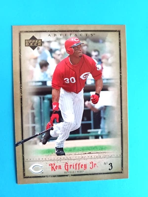 2006 UPPER DECK ARTIFACTS KEN GRIFFEY JR #24 BASE CARD CINCINNATI REDS - Image 1 of 2