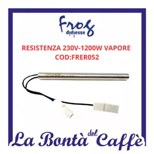 ORIGINAL REPLACEMENT RESISTANCE 230V-1200W STEAM X DIDIESSE FROG COFFEE MACHINE - Picture 1 of 1