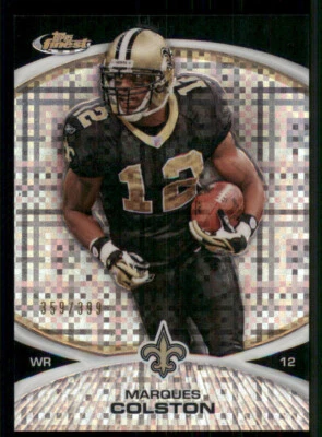 2010 Finest Xfractors #87 Marques Colston /399 - Image 1 of 2