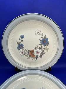 Crowning Fashion Johann Haviland Blue Bouquet Dinner Plates 10 3/4” Lot Of 4 - Picture 1 of 7
