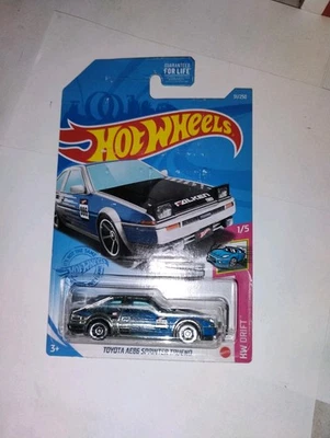 Hot Wheels Walmart Exclusive ZAMAC HW Drift Toyota AE86 Sprinter Trueno - Imagem 1 de 2