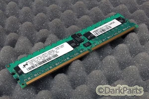 Micron MT18HTF12872Y-40EB3 PC2-3200R-333-12-C0 1GB Server Memory RAM - Picture 1 of 1