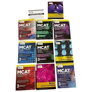Princeton Review MCAT books, 10 book set - Imagen 1 de 11