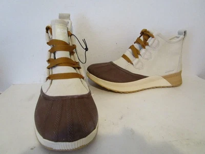 Sorel X Calia OUT N About III Classic WP Womens Boot Bleached Ceramic Gum Sz 11 - Image 1 of 4