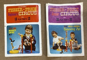 Vintage Fisher Price Zirkus Spielzeug Broschüren (o) - Bild 1 von 3