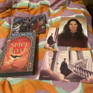 Spice Road Maiya Ibrahim Fairyloot Hardback First Edition - Picture 1 of 10