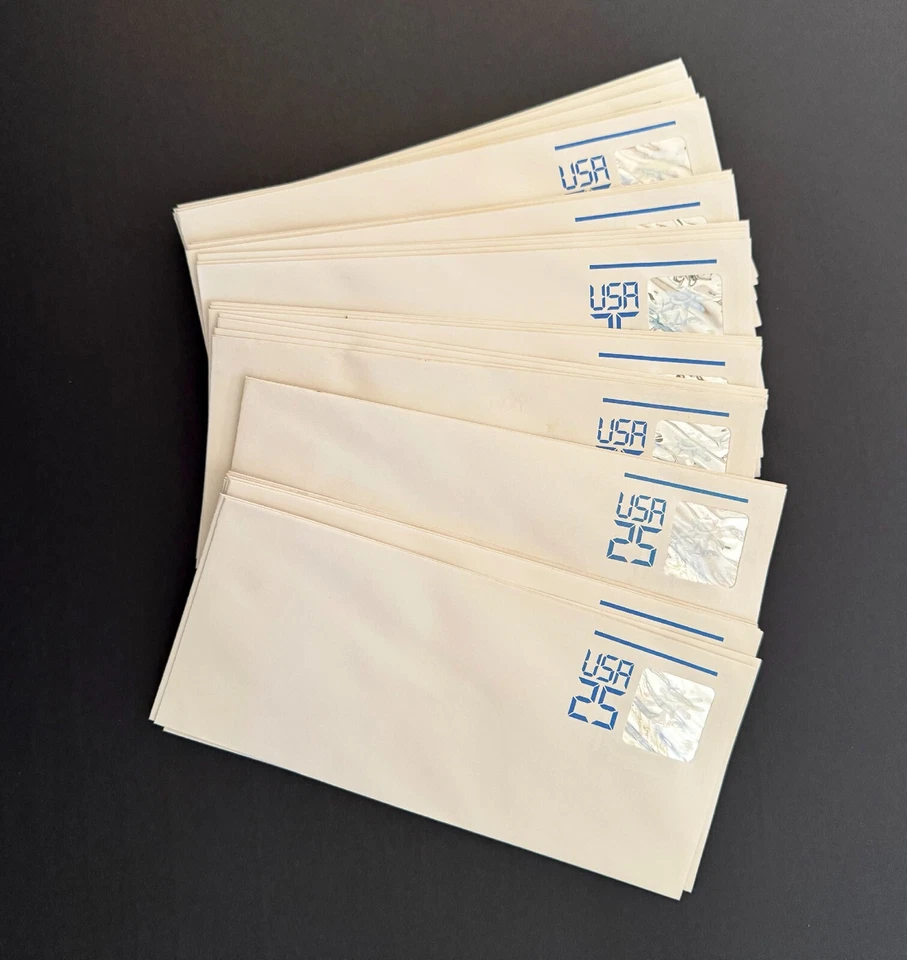 Unused 1989 USPS HOLOGRAM SPACE STATION STAMP/ENVELOPE (34) PIECES - Image 1 of 1