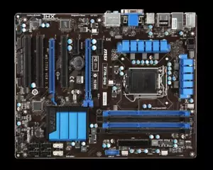 Zócalo 1155 de placa base MSI Z77A-G43 MS-7758 Intel Z77 ATX (#1413) - Imagen 1 de 3