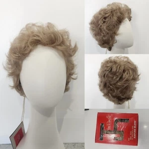 5105 Michelle by Jon Renau Short Curly Wig 16 Ash Blonde NWT - Picture 1 of 12