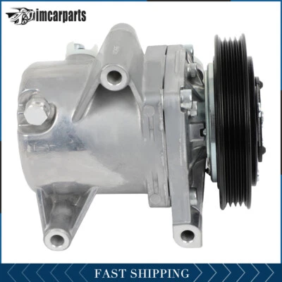 Compresor de aire acondicionado con embrague para Smart Fortwo 2008-2013 2014 2015 1,0 L Foto 1 de 4