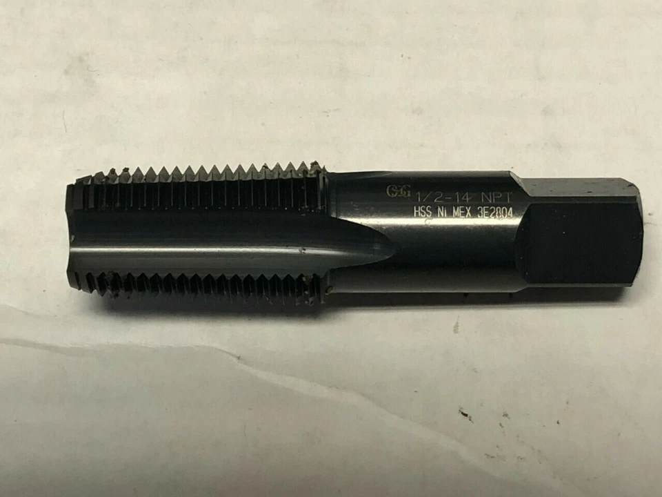 1/2-14 NPT HIGH SPEED STEEL PIPE TAP Ni+Ox - Image 1 of 1