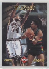 1996 Collector's Edge Rage Time Warp /12000 Ray Allen Alex English Rookie RC HOF