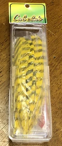 Gateway Barred Feathers Cabela’s Yellow 4 in. RW 50 pk. Model: 400RPBYL-50 - Picture 1 of 6