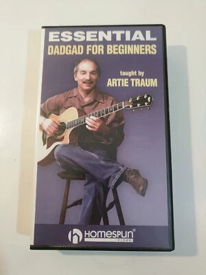 Essential DADGAD For Beginners Taught by Artie Traum VHS HomeSpun Video 2000 - Image 1 of 4