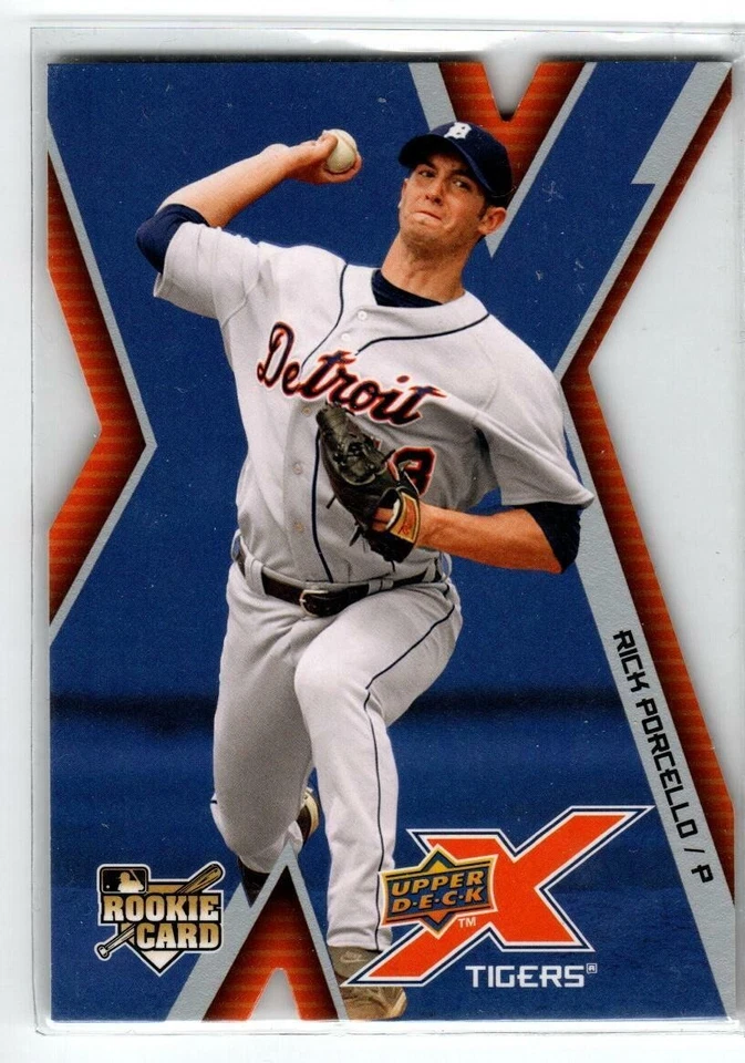 2009 Upper Deck X Die Cut #96 Rick Porcello (ref 163331) - Image 1 of 1