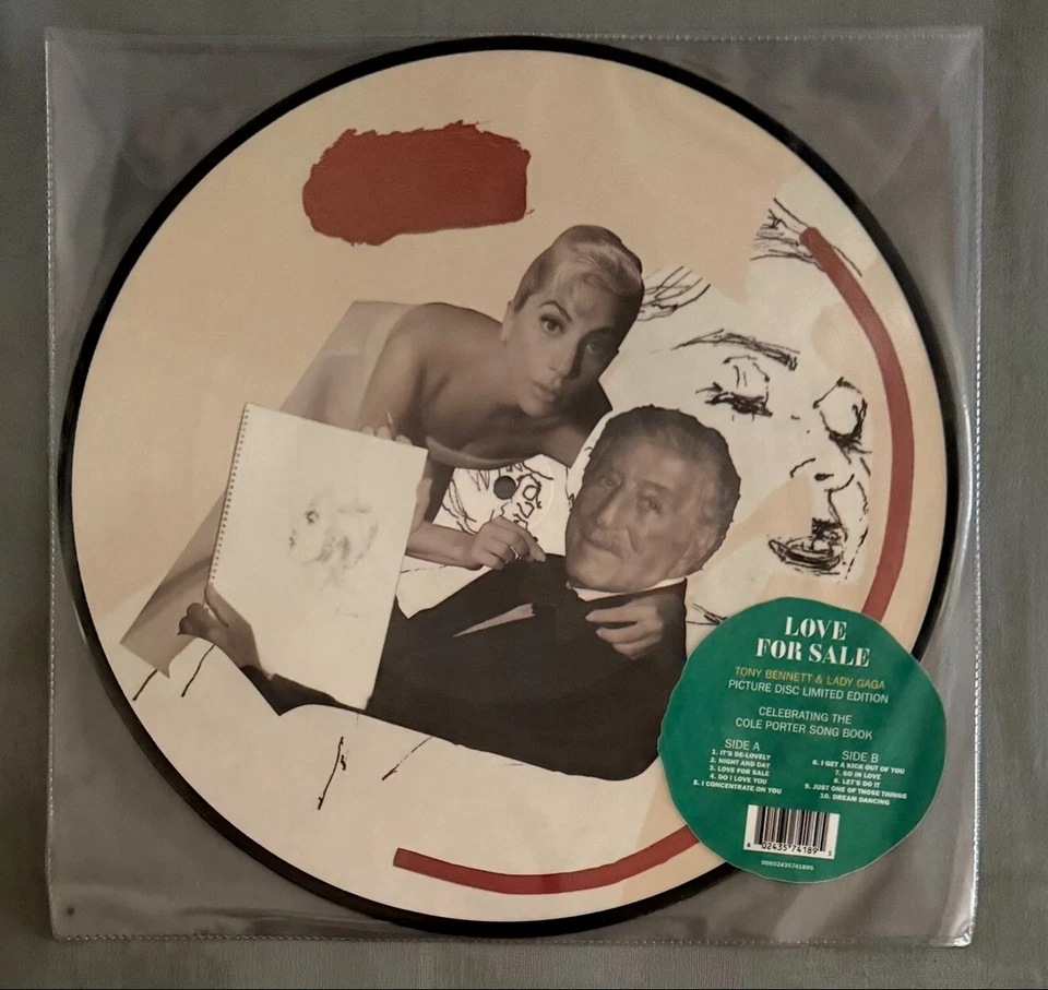 Tony Bennett & Lady Gaga - Love For Sale Picture Disc Vinyl New/Sealed - Image 1 of 1