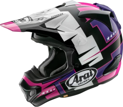 ARAI HELMETS VX-Pro4 Helmet - Battle - Purple - XL 0110-8715 - Image 1 of 2
