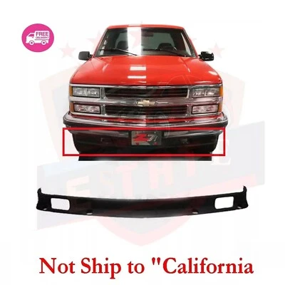 New Front Bumper Lower Valance Air Deflector 1988-2000 Chevrolet GMC GM1092196 Foto 1 de 4