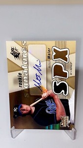 2007 SPx Rookie Signatures Mitch Maier RC Rookie AUTO #112