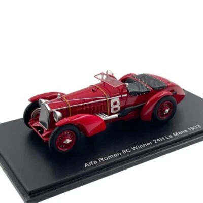 Modellino Auto Spark 1/43 Alfa Romeo 8C Sommer-Chinetti #8 Winner Le Mans 1932 - Immagine 1 di 4